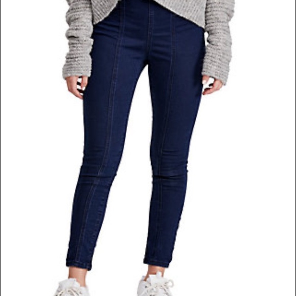 Free People Feel Alright Skinny Jeans